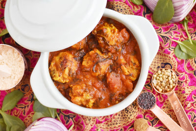 Spicy Chickpea Dumplings