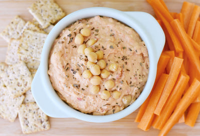 Roasted Red Pepper Hummus