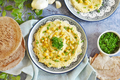 Creamy Hummus From Scratch