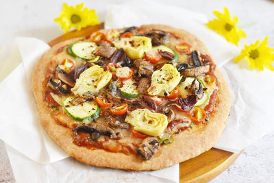 Whole Wheat Veggie Pizza