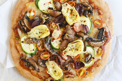 Whole Wheat Veggie Pizza