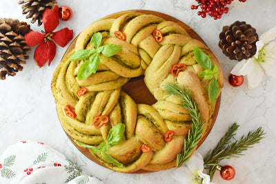 Pesto Wreath