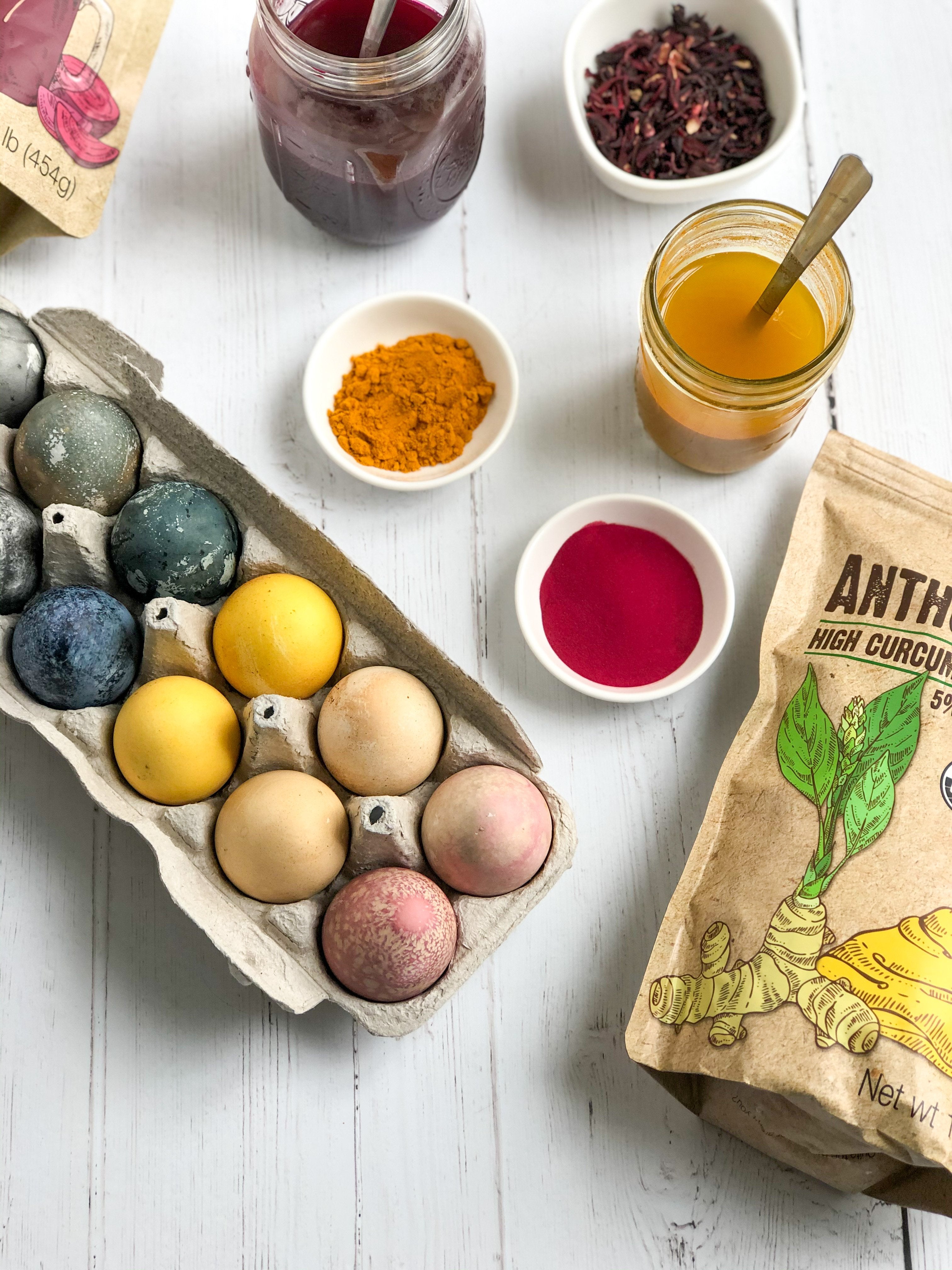 DIY All-Natural Easter Egg Dyes