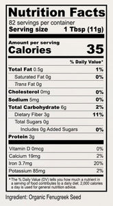 Organic Fenugreek Seeds
