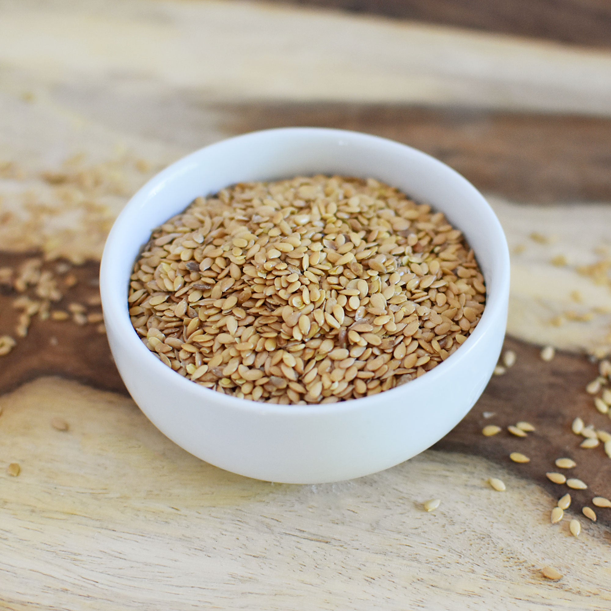Whole Golden Flaxseed: Organic & Gluten Free