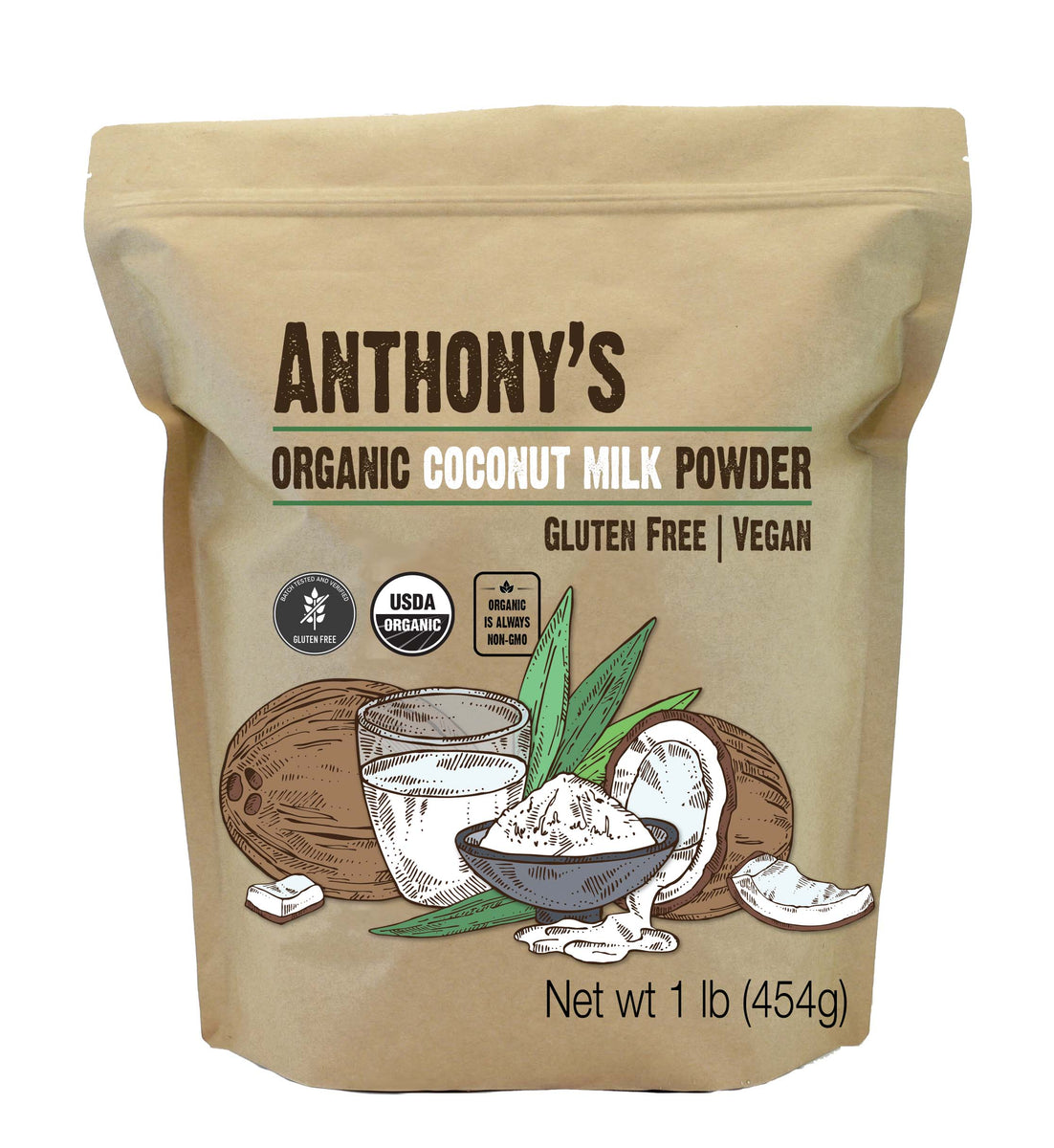 Organic Coconut Milk Powder – Anthonys Goods