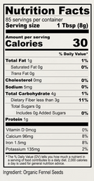 Organic Fennel Seeds