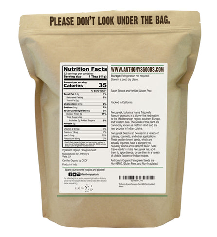 Organic Fenugreek Seeds