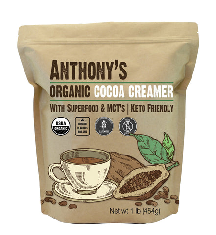 Organic Cocoa Creamer: Gluten Free & Non-Dairy