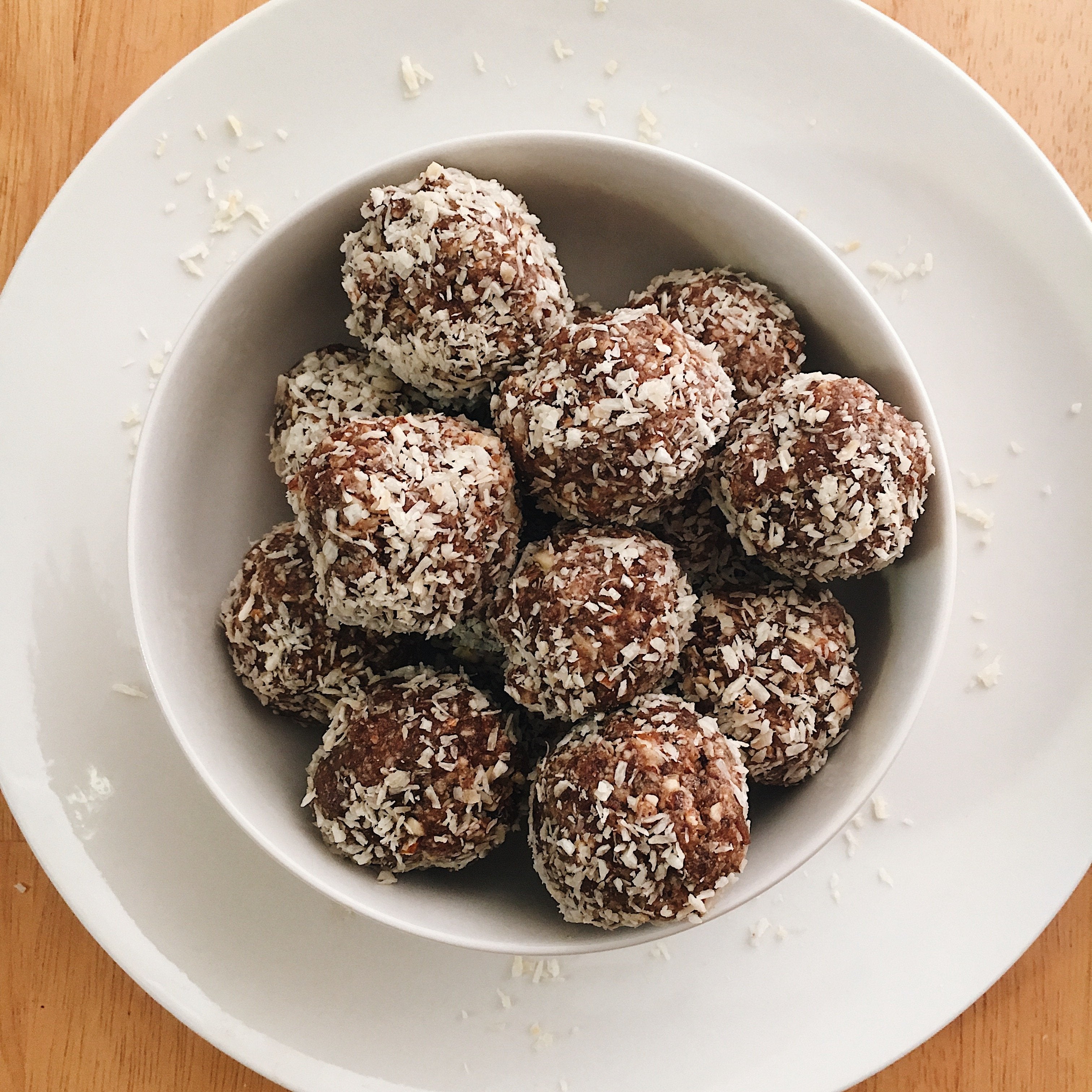 Chewy Coconut Almond Bliss Balls