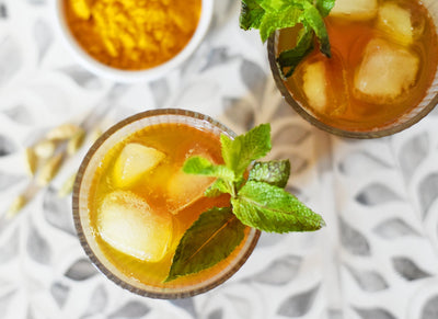 Cardamom and Turmeric Iced Tea