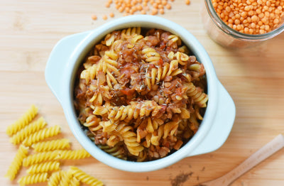 Red Lentil Bolognese