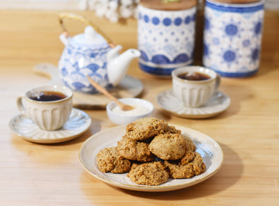 Gluten Free Tahini & Tiger Nut Cookies