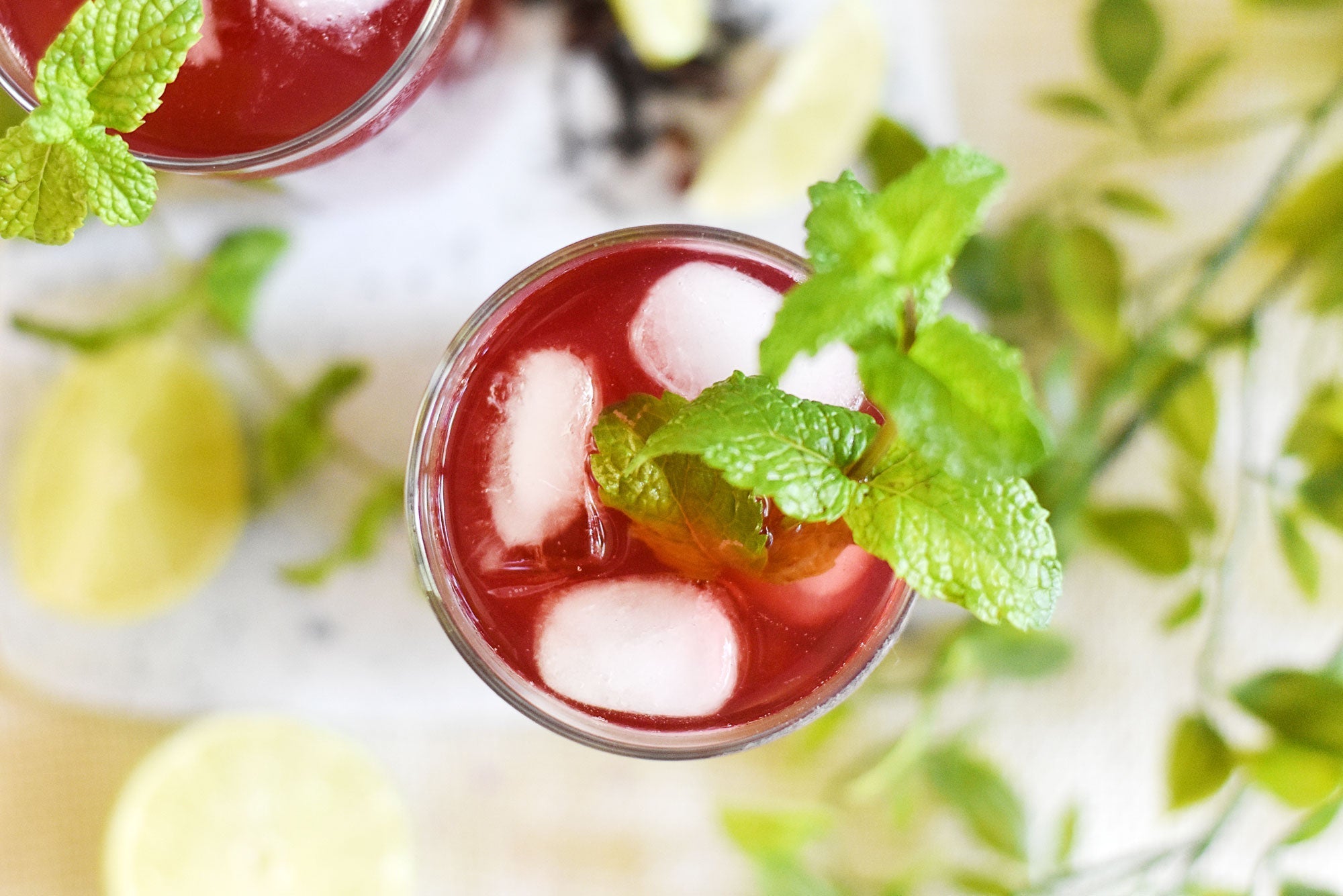 Hibiscus Mint Cooler
