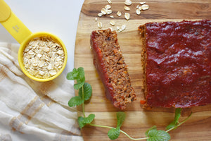 Vegan Lentil Vegetable Loaf