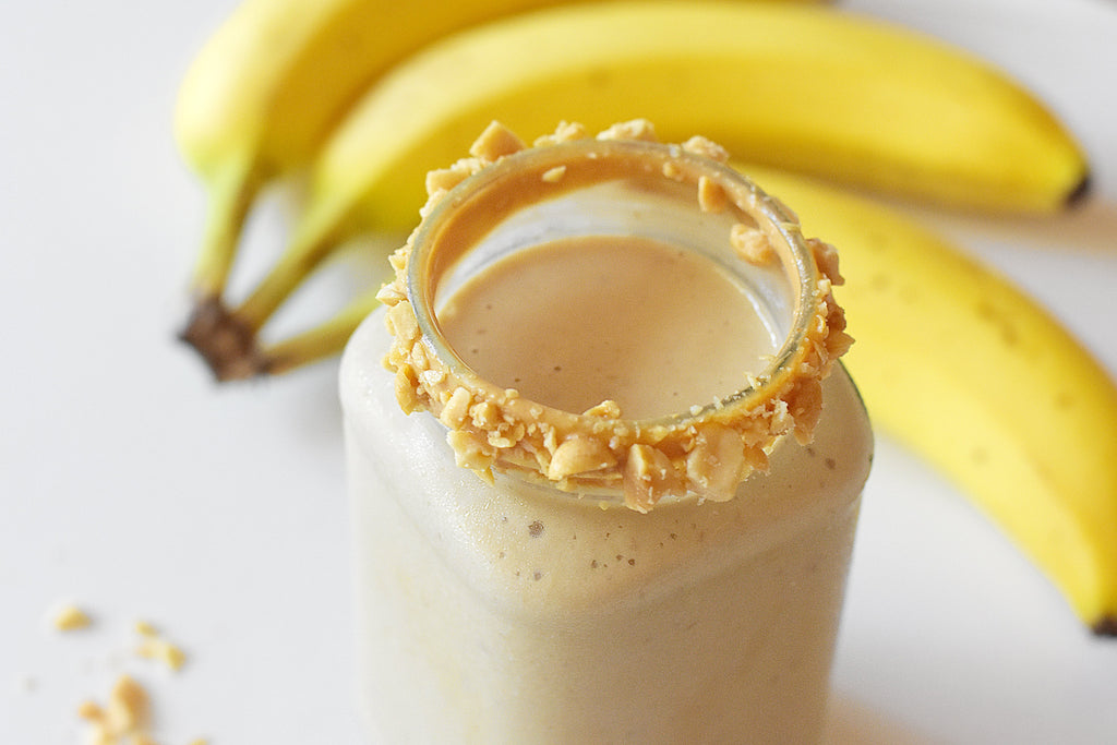 Peanut Butter and Banana Protein Smoothie