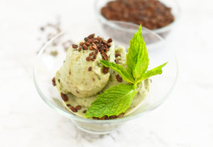 Vegan Mint Chocolate Ice Cream