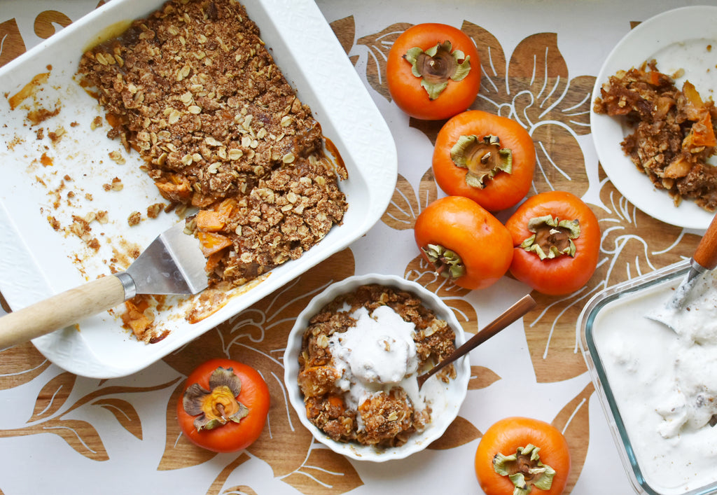 Persimmon Crumble