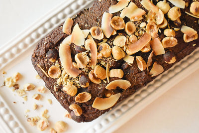 Chocolate Hazelnut Banana Bread