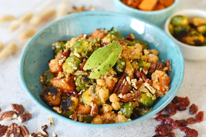 Roasted Fall Vegetable and Quinoa Bowl