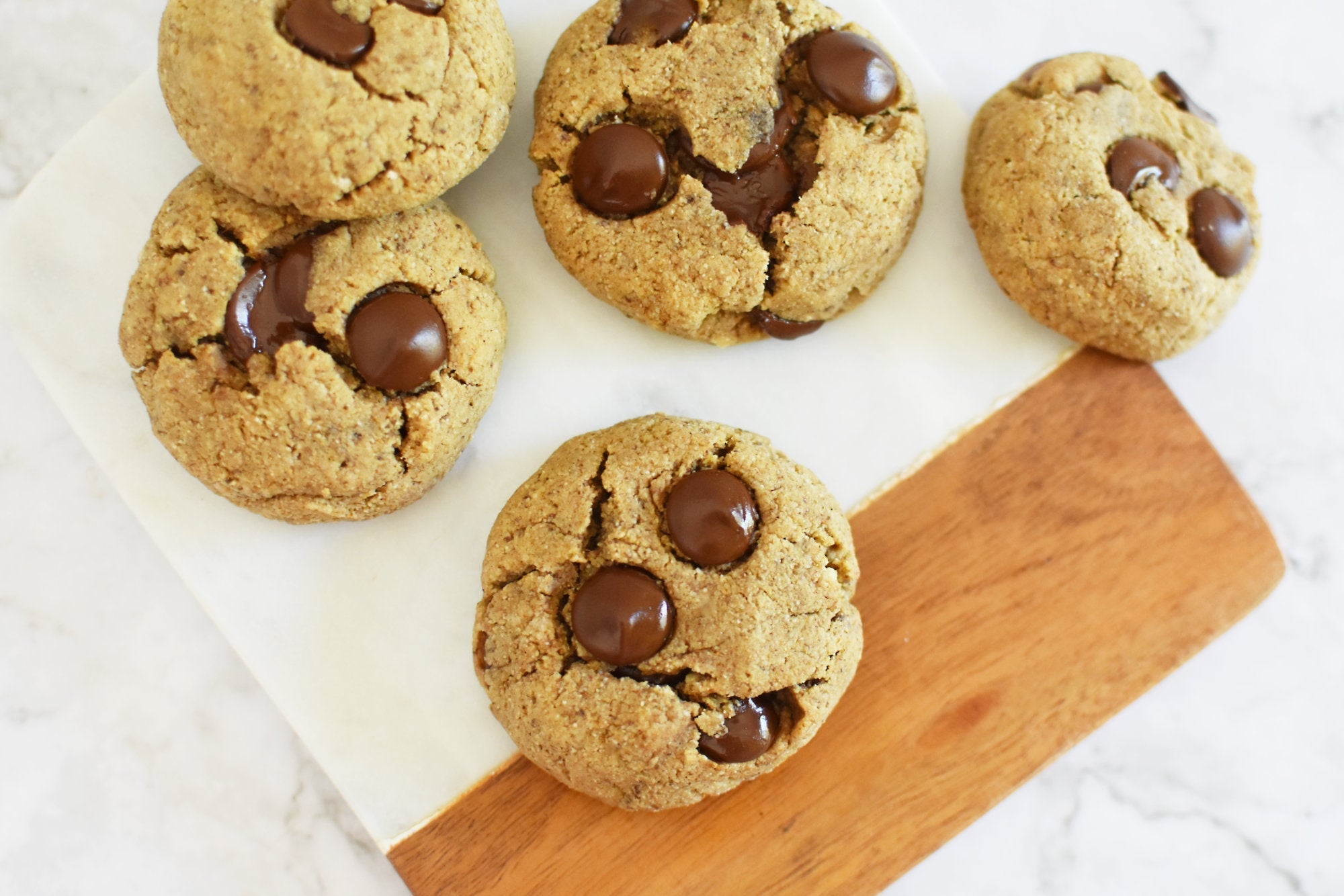 Tiger Nut Flour Chocolate Chip Cookies