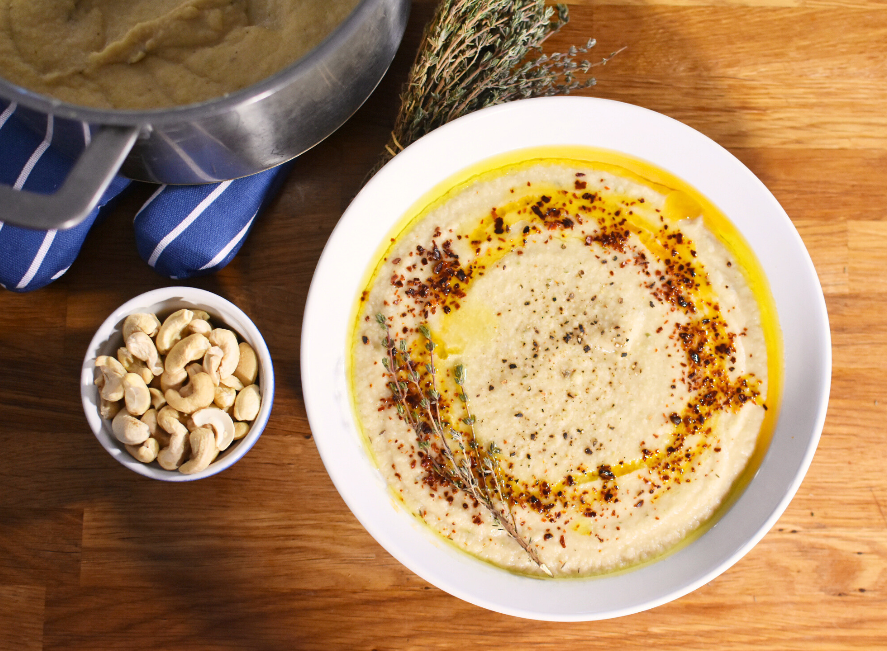 High Fiber Cauliflower Soup