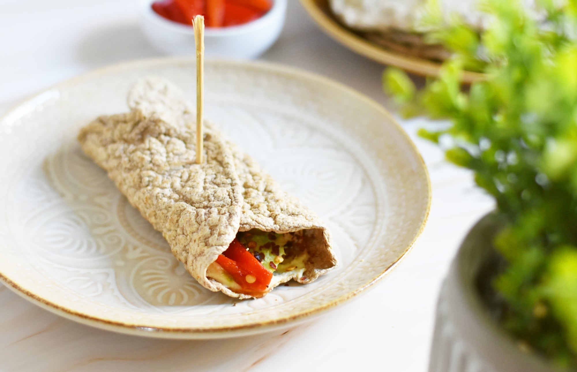 Keto Oat Flour Flatbread