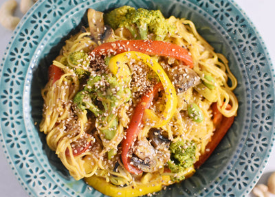 Coconut Cashew Noodles