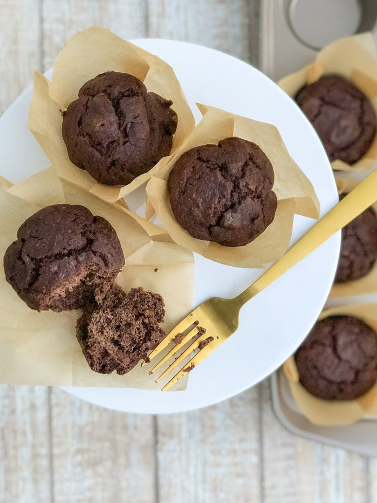 Chocolate Banana Muffins