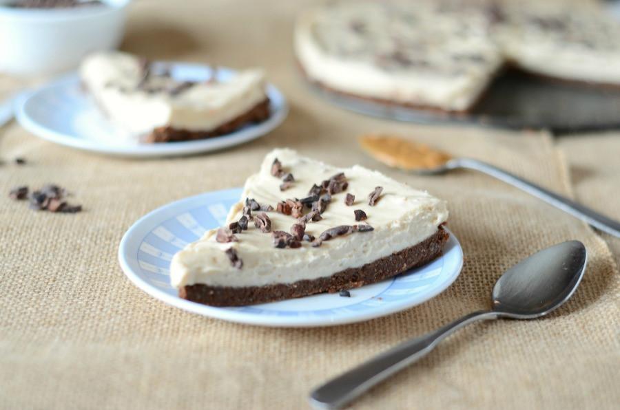 Almond Flour Chocolate Peanut Butter Cheesecake