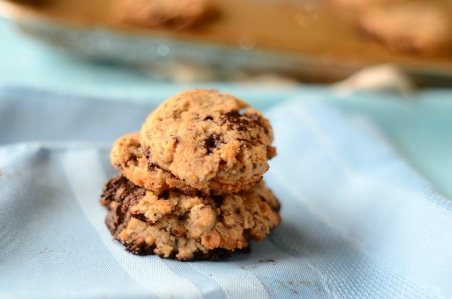 Low Carb Coconut Flour Chocolate Chip Cookies