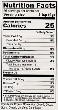 Organic Sweetened Cocoa Nibs