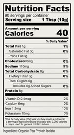 Organic Pea Protein Powder
