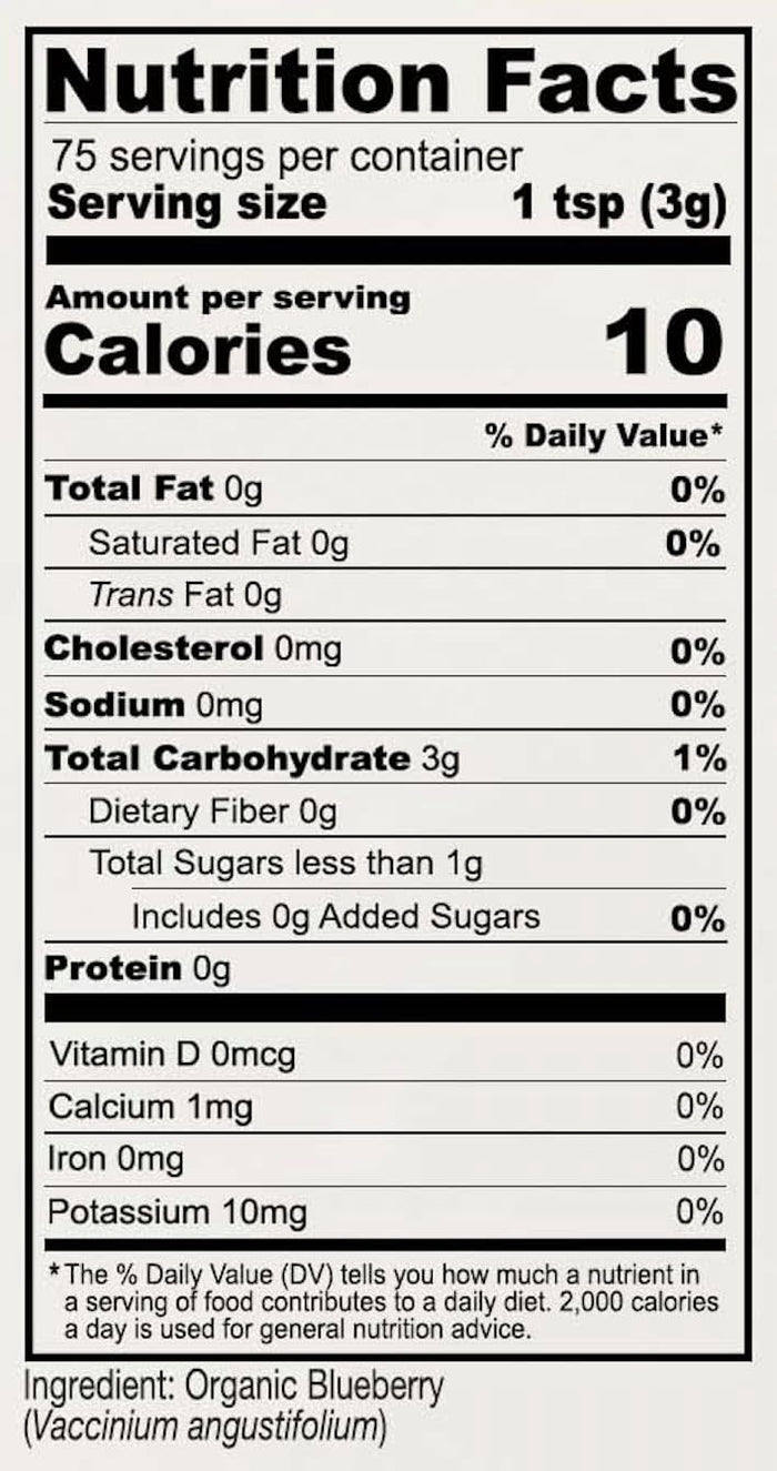 Organic Blueberry Powder