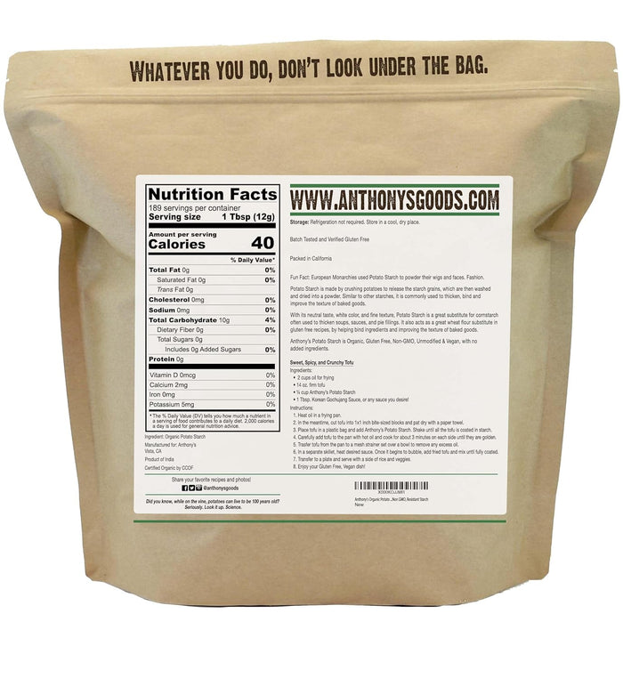 Organic Potato Starch