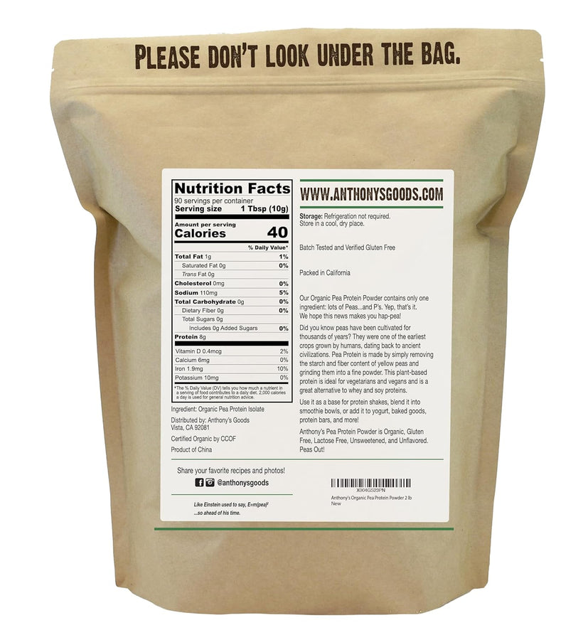 Organic Pea Protein Powder