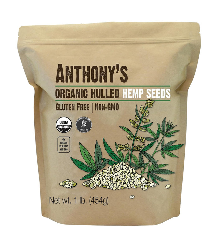 Organic Hulled Hemp Seeds