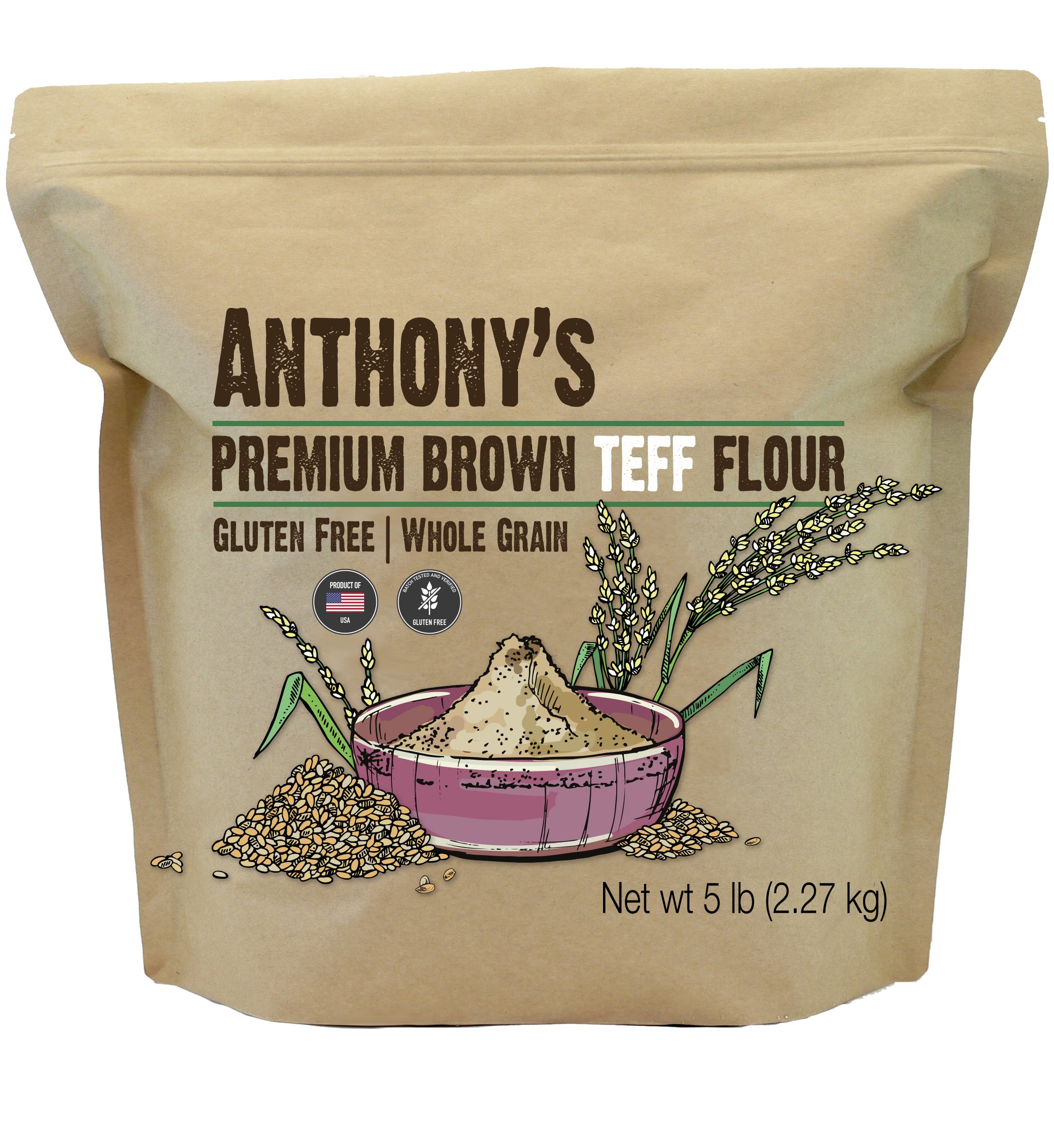 Brown Teff Flour