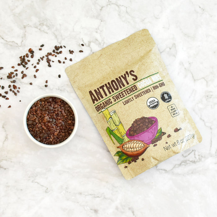 Organic Sweetened Cocoa Nibs