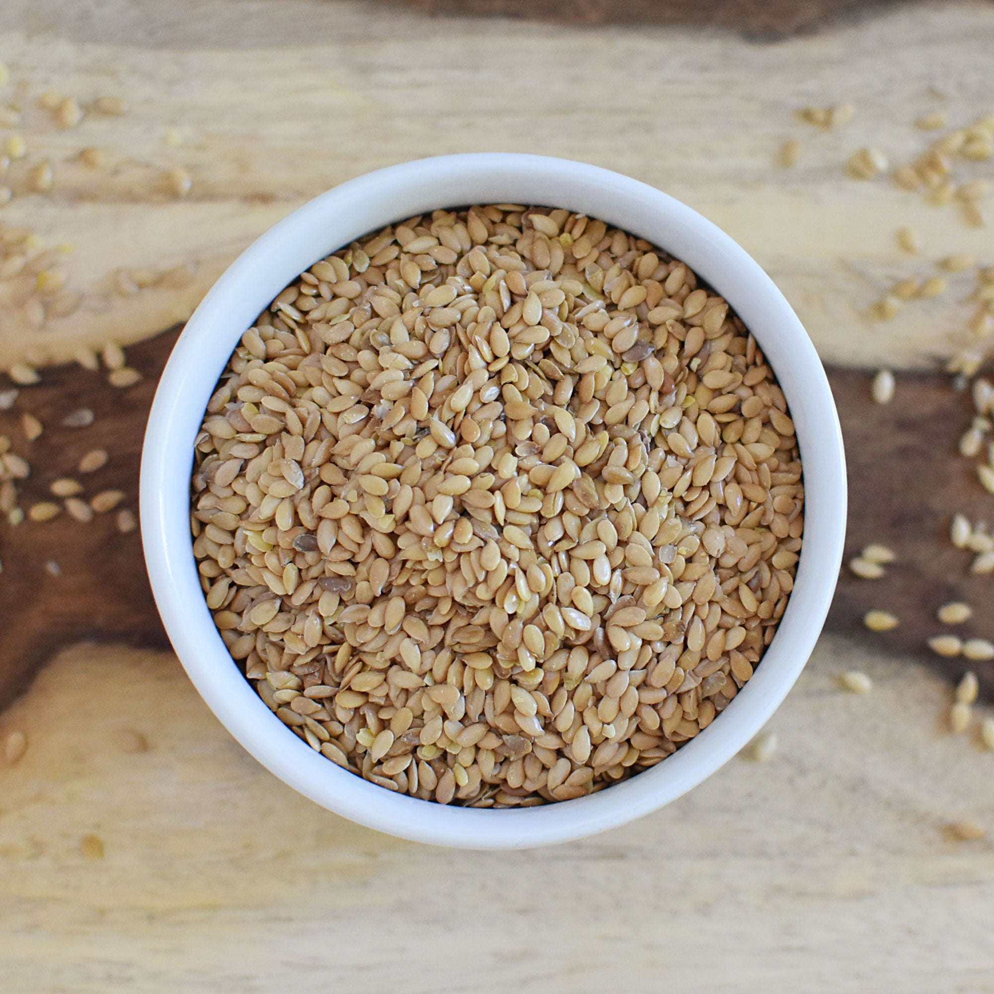 Whole Golden Flaxseed: Organic & Gluten Free