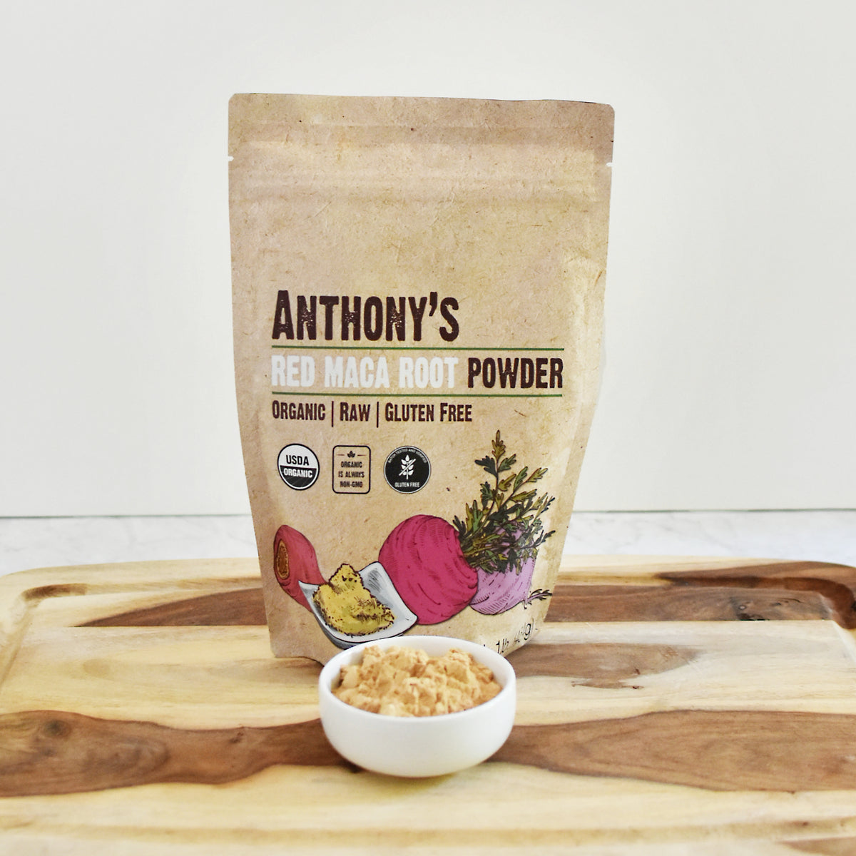 Organic Red Maca Root Powder