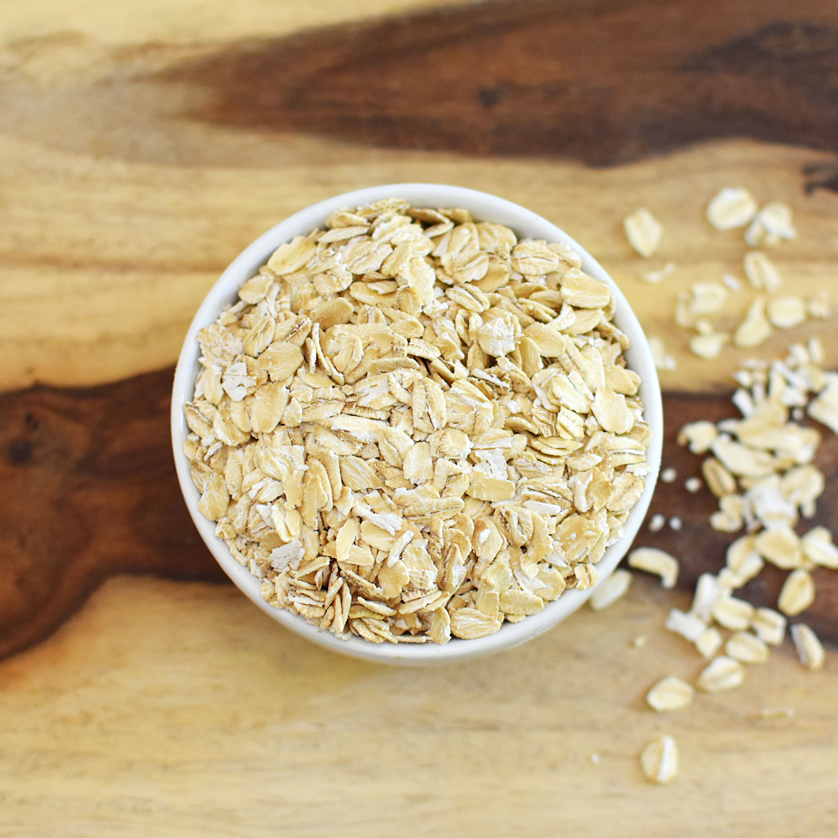 Old Fashioned Rolled Oats: Organic & Gluten Free