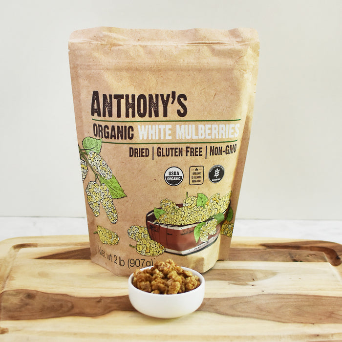 Organic White Mulberries