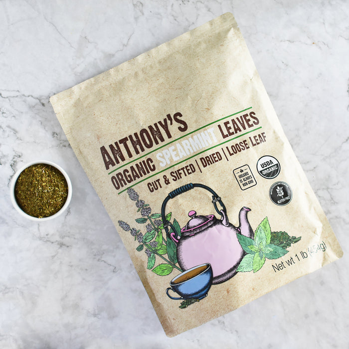 Organic Dried Spearmint Leaves