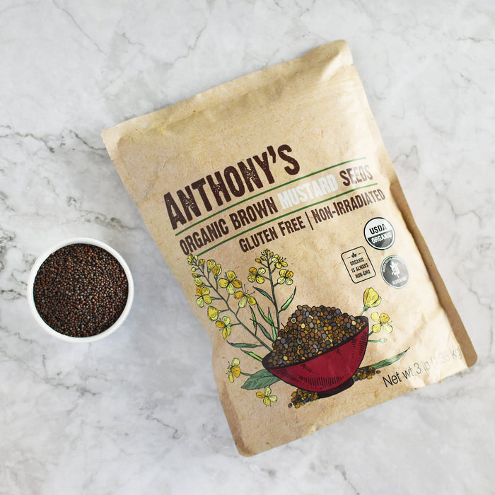 Organic Brown Mustard Seeds