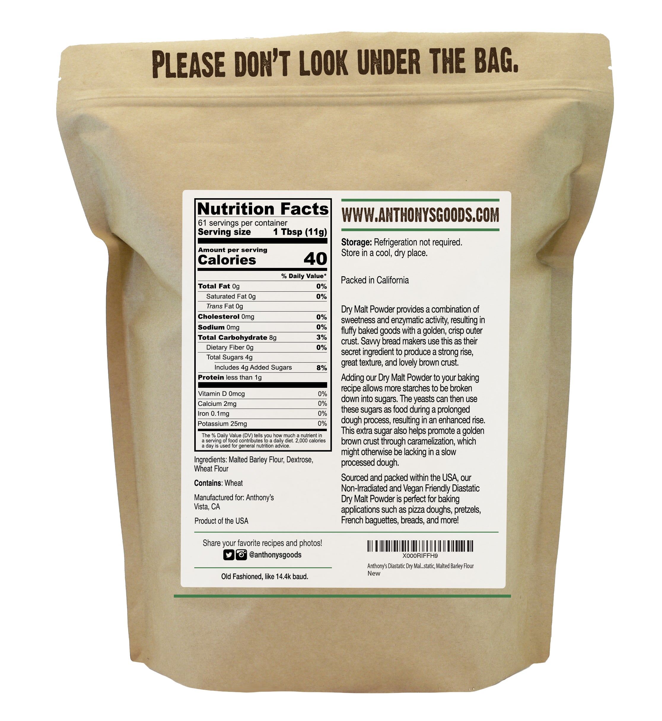 Dry Malt Diastatic Powder