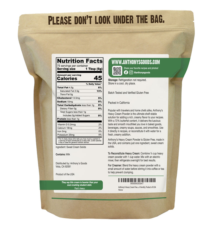 Heavy Cream Powder