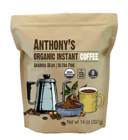 Organic Instant Coffee: USDA Organic & Gluten-Free