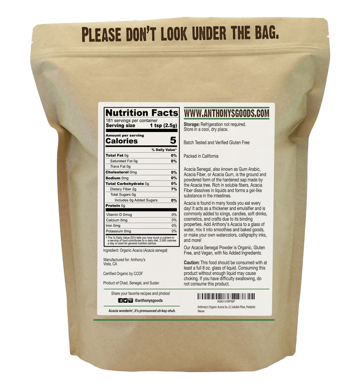 Organic Acacia Senegal Powder