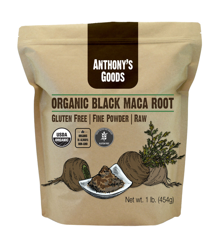 Organic Black Maca Root Powder